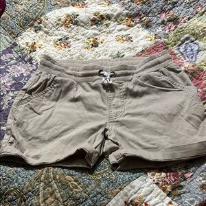 Cat & Jack Tan Athletic Shorts Lightweight Relaxed Fit